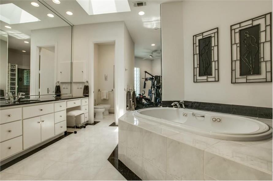 Master Bathroom of this 3-Bedroom,4085 Sq Ft Plan -4085