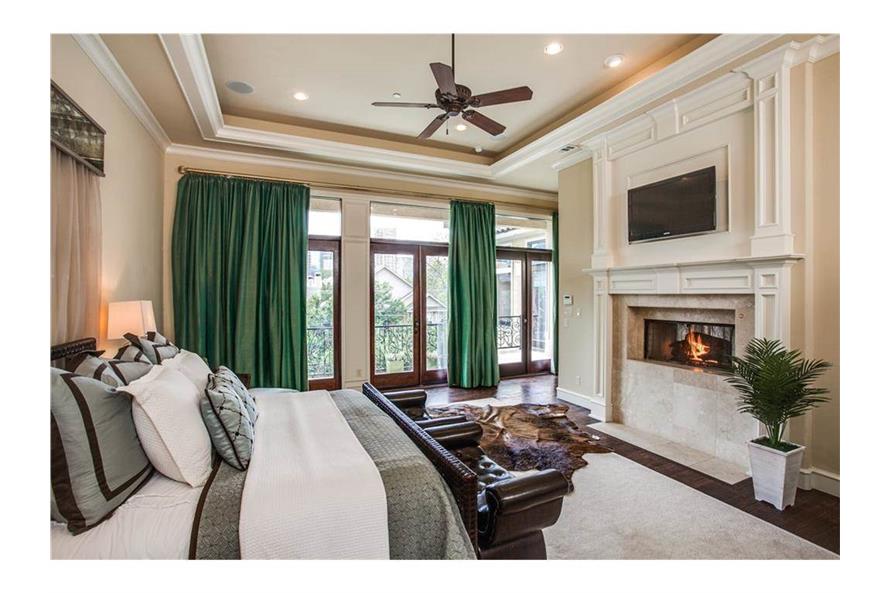 Master Bedroom of this 4-Bedroom,4225 Sq Ft Plan -4225