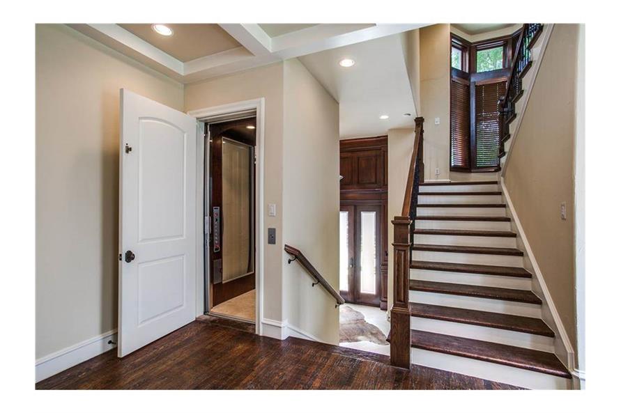 Entry Hall: Staircase of this 4-Bedroom,4225 Sq Ft Plan -4225