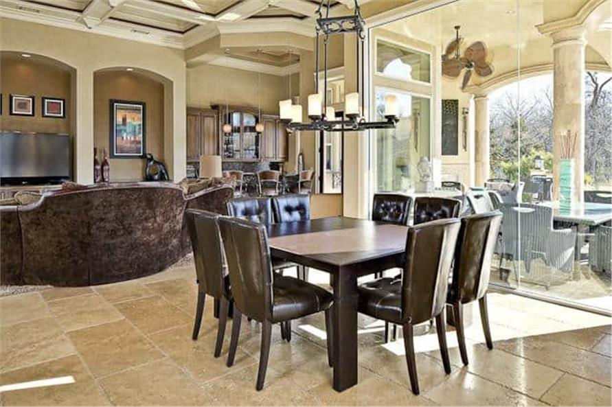 Kitchen: Breakfast Nook of this 5-Bedroom,7587 Sq Ft Plan -7587