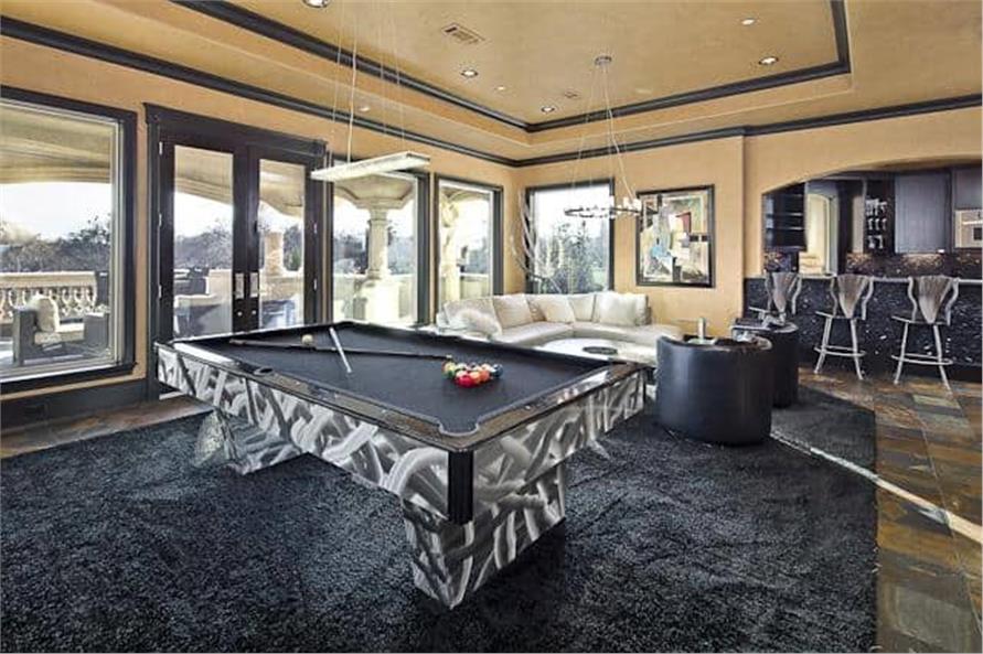 Game Room of this 5-Bedroom,7587 Sq Ft Plan -7587