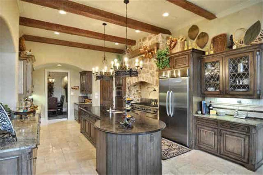 Kitchen of this 4-Bedroom,6093 Sq Ft Plan -6093