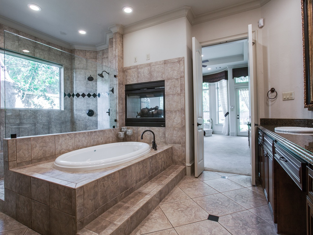 Master Bathroom of this 4-Bedroom,5300 Sq Ft Plan -5300