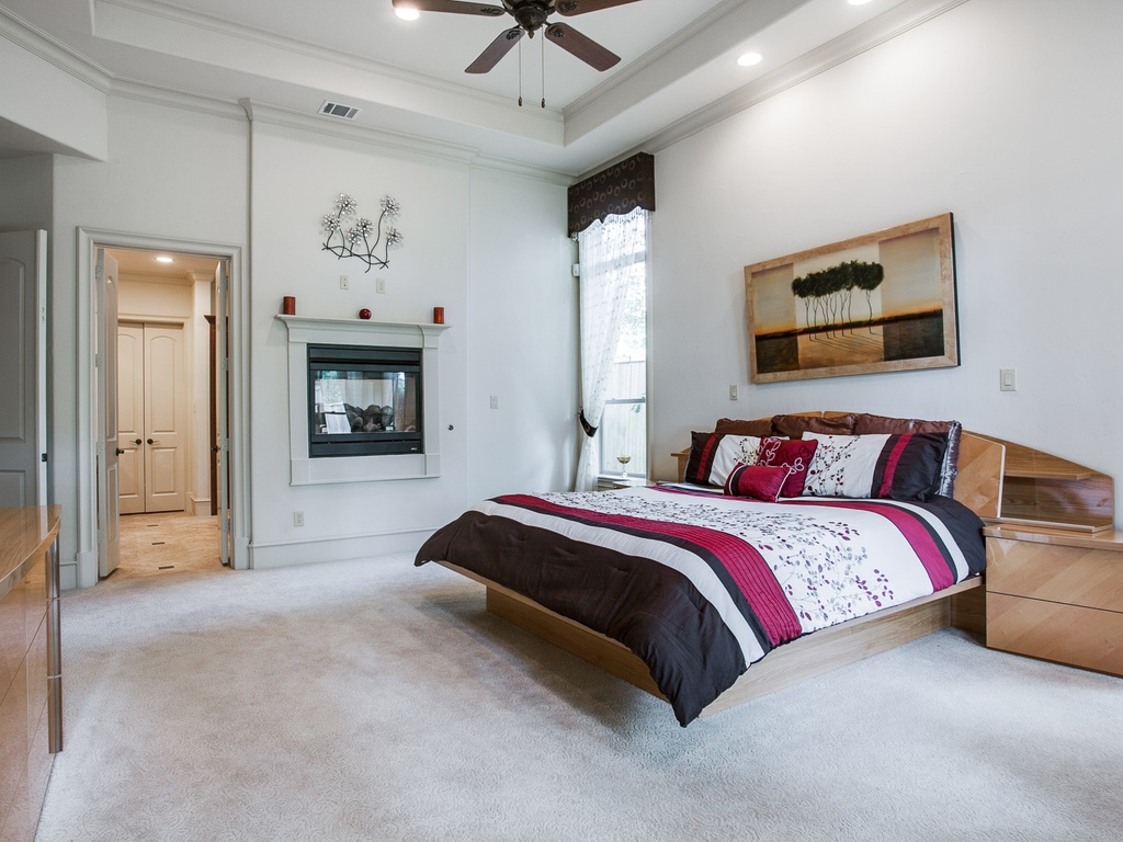 Master Bedroom of this 4-Bedroom,5300 Sq Ft Plan -5300