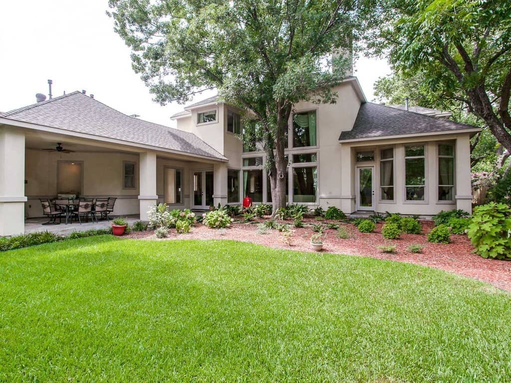 Rear View of this 4-Bedroom,5300 Sq Ft Plan -5300