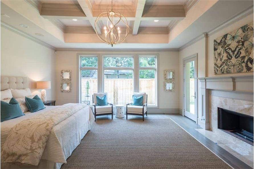 Master Bedroom of this 5-Bedroom,7918 Sq Ft Plan -7918