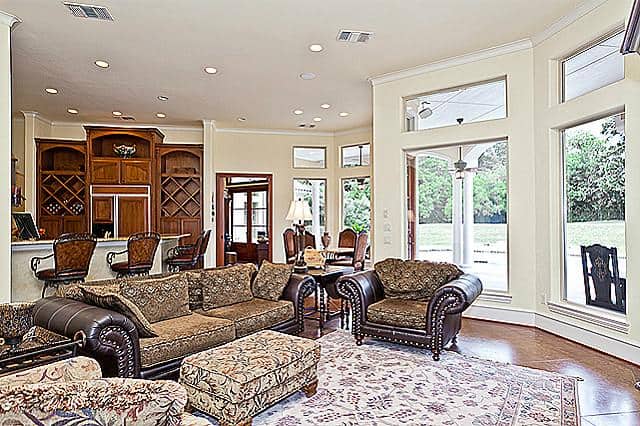 Family Room of this 4-Bedroom,4697 Sq Ft Plan -195-1245