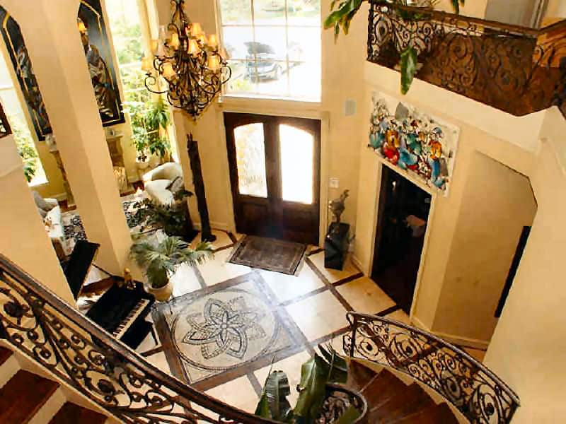 Entry Hall: Foyer of this 3-Bedroom,5498 Sq Ft Plan -195-1261