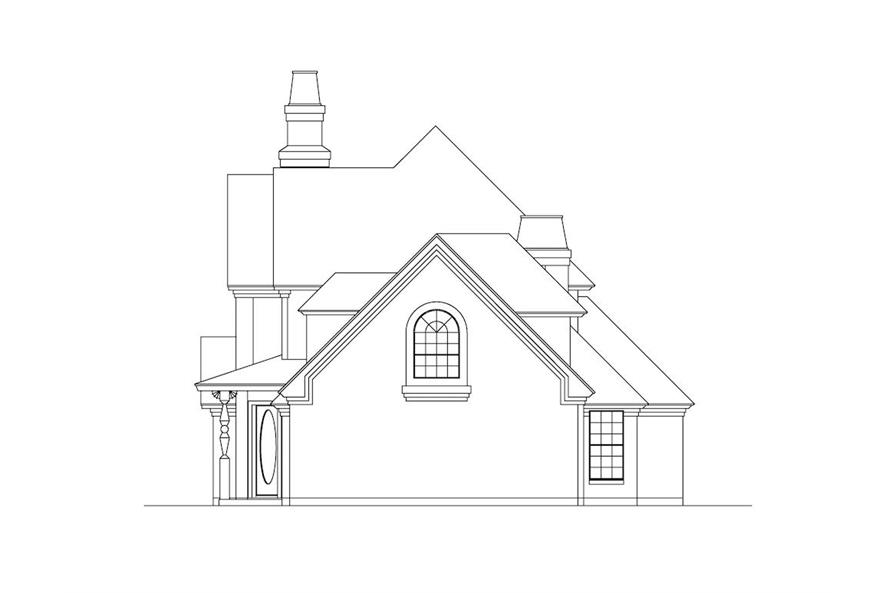 195-1269: Home Plan Right Elevation