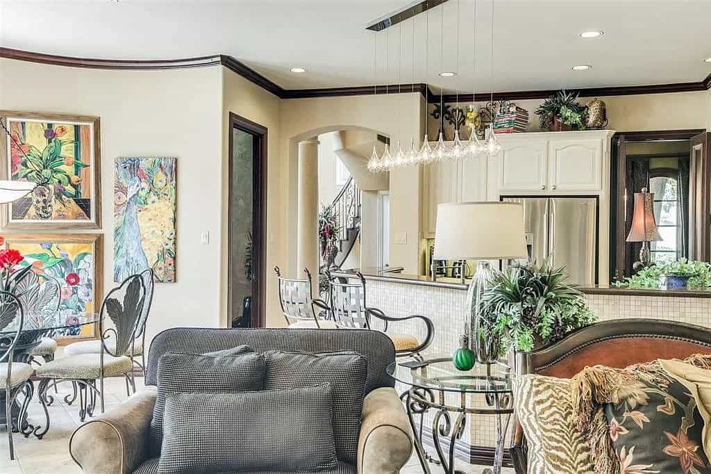 Family Room of this 3-Bedroom,3288 Sq Ft Plan -195-1287