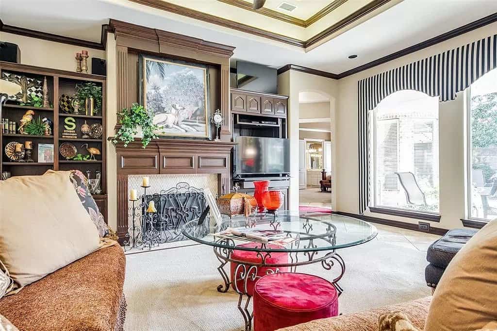 Family Room of this 3-Bedroom,3288 Sq Ft Plan -195-1287