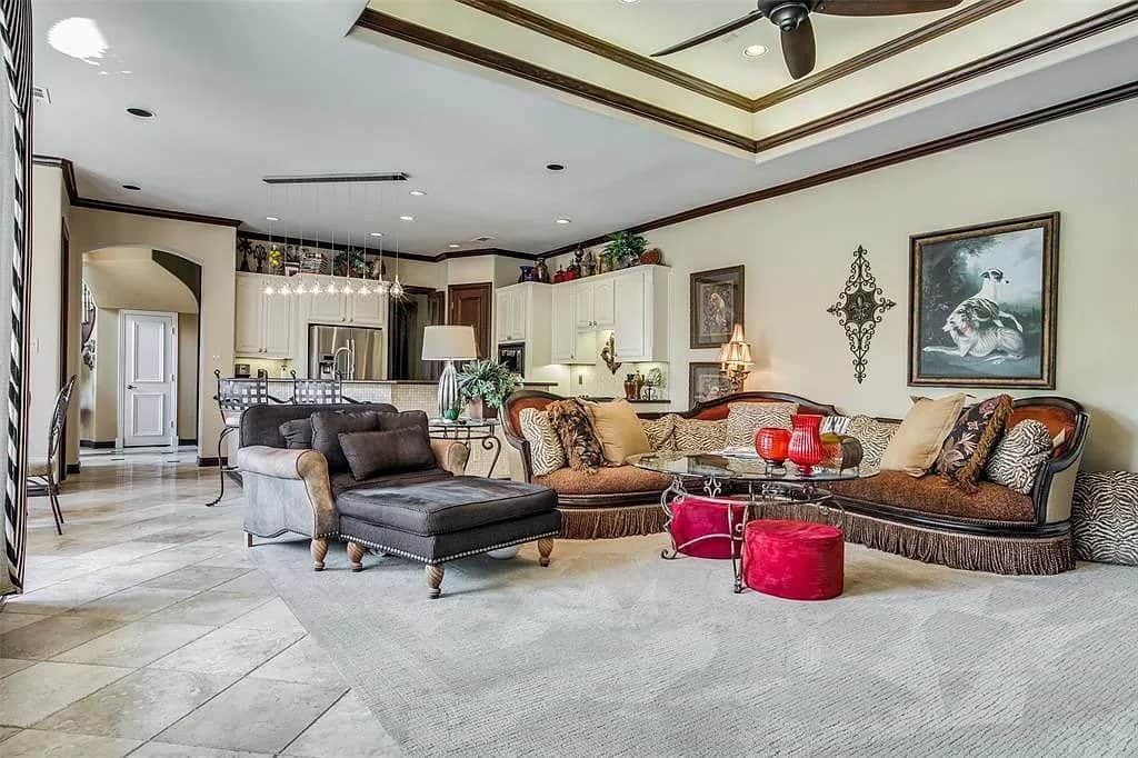 Family Room of this 3-Bedroom,3288 Sq Ft Plan -195-1287