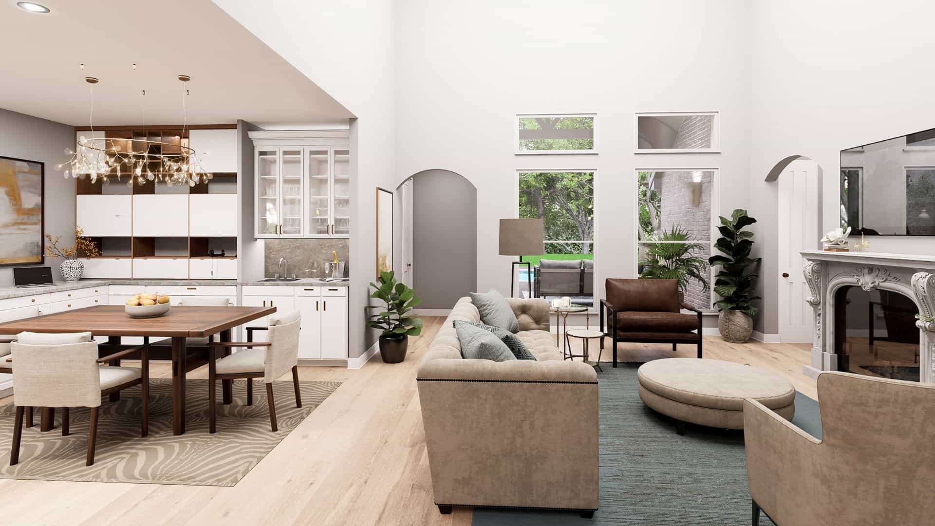 Dining Room of this 3-Bedroom,2706 Sq Ft Plan -195-1344