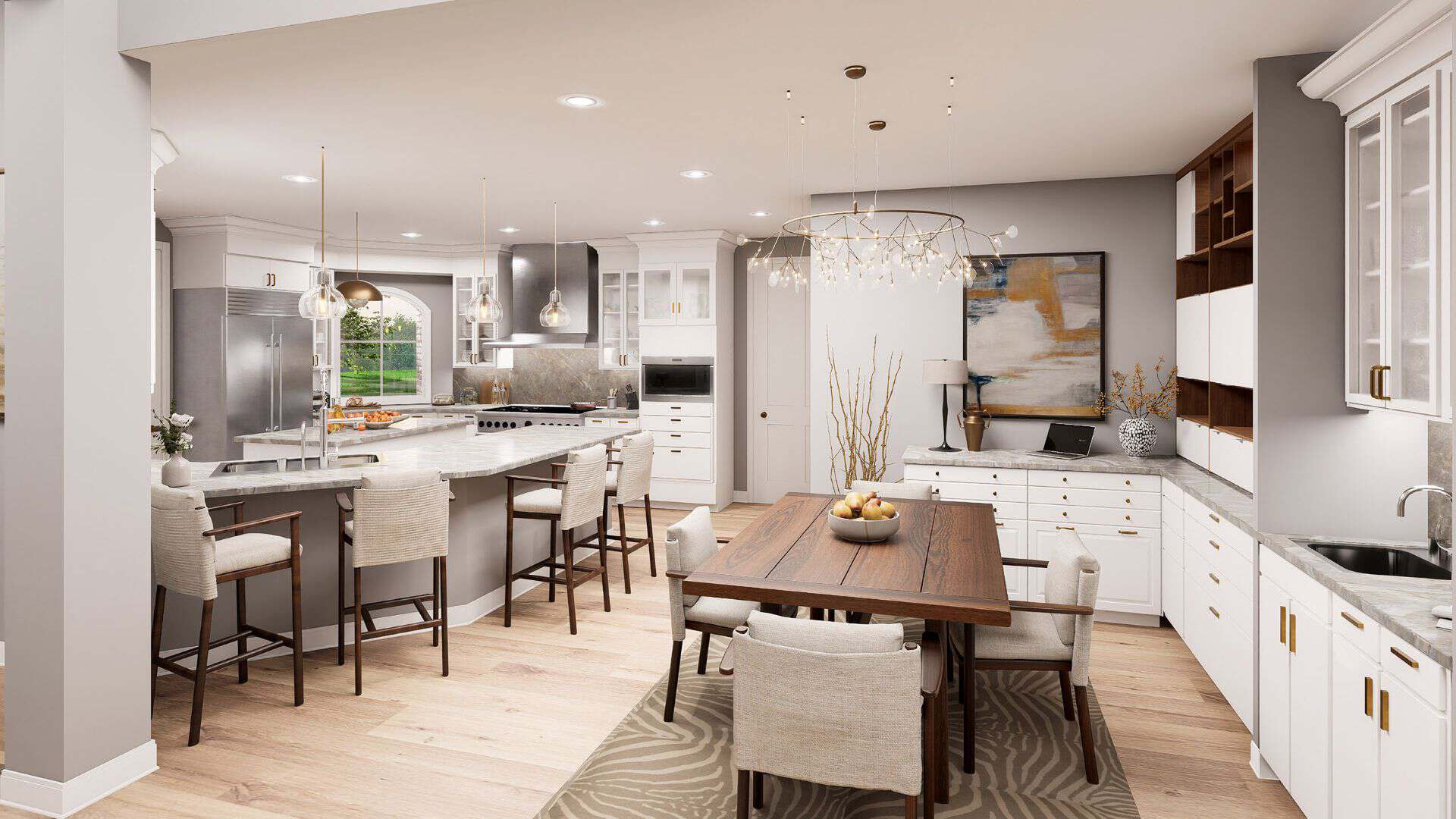 Dining Room of this 3-Bedroom,2706 Sq Ft Plan -195-1344