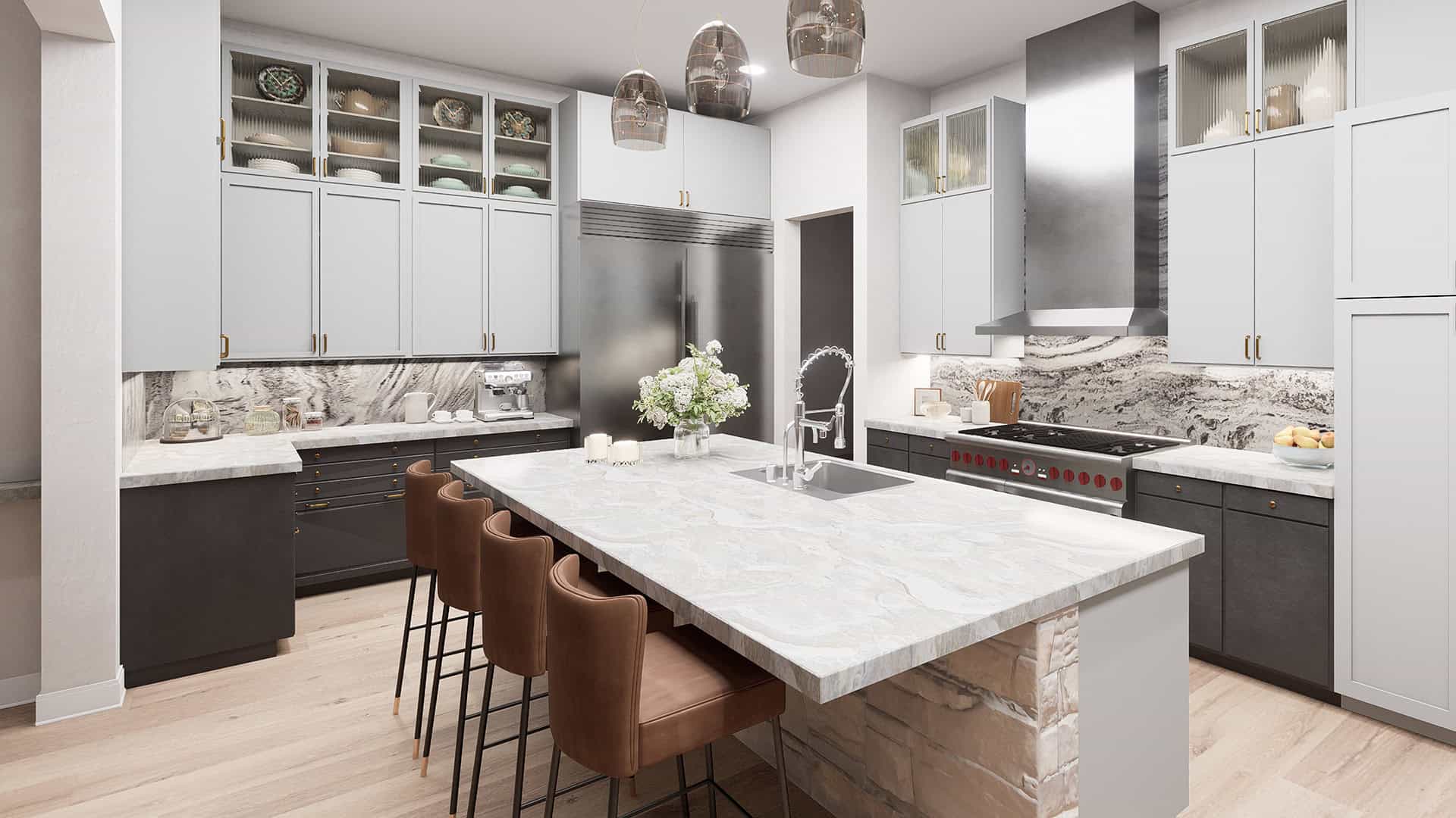Kitchen of this 3-Bedroom,2670 Sq Ft Plan -195-1356