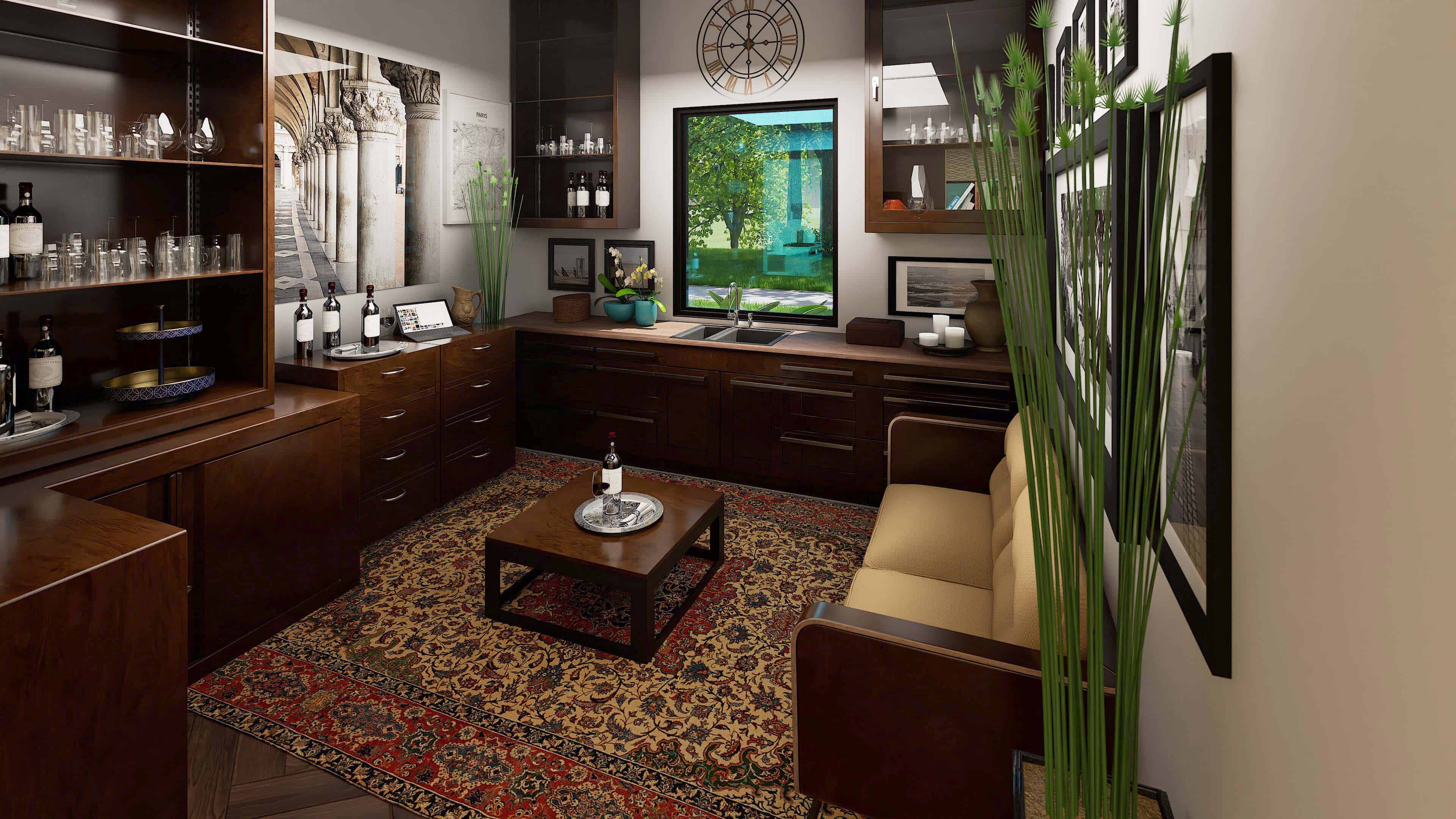 Sitting Room of this 3-Bedroom,4388 Sq Ft Plan -195-1362