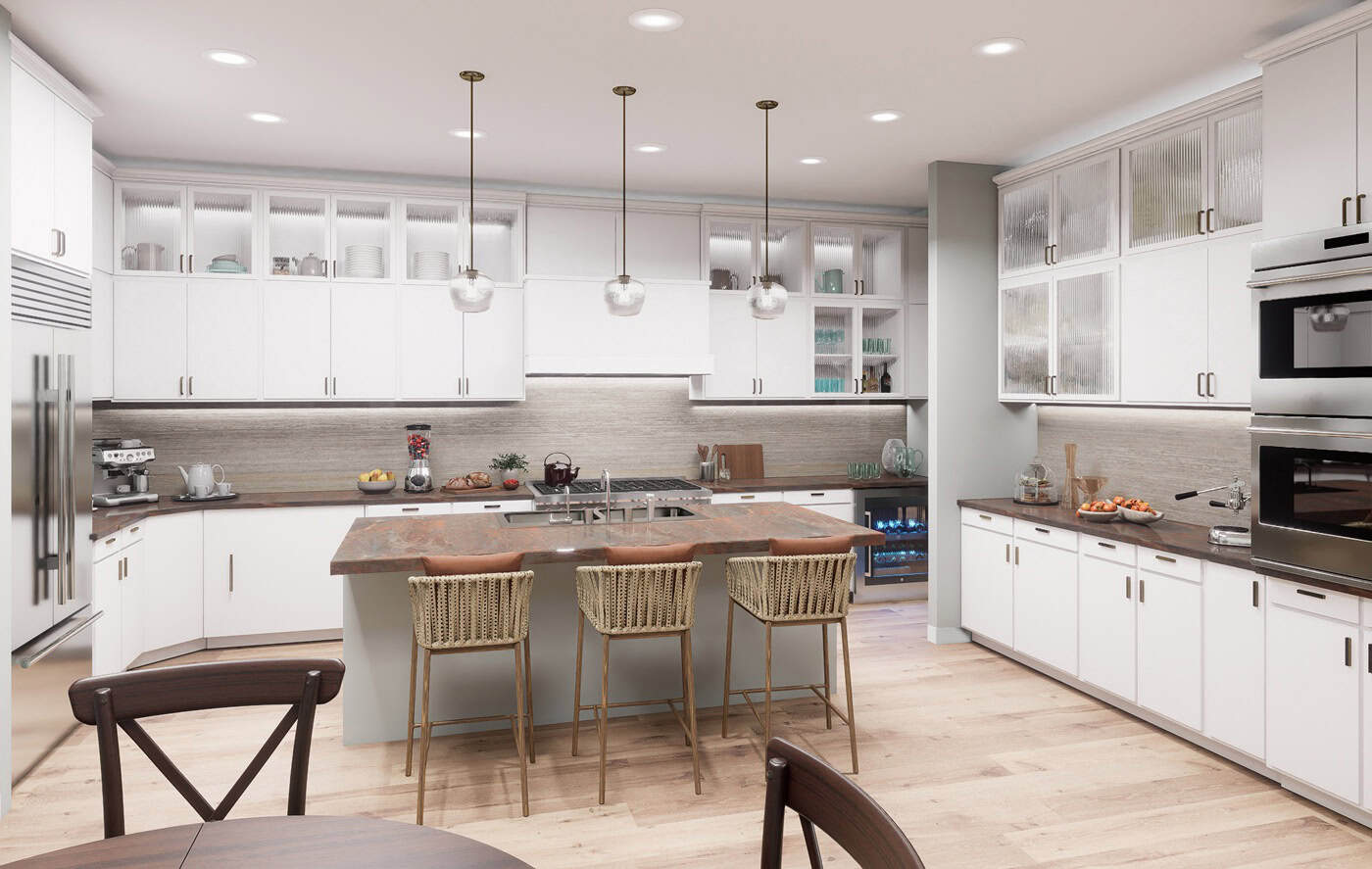 Kitchen of this 4-Bedroom,3245 Sq Ft Plan -195-1363