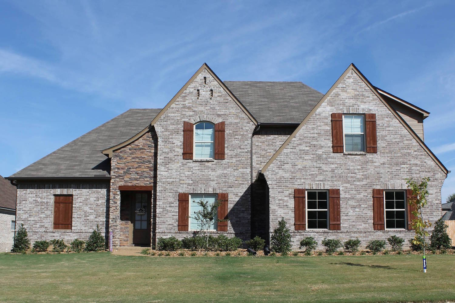 European style home (ThePlanCollection: Plan #196-1028)