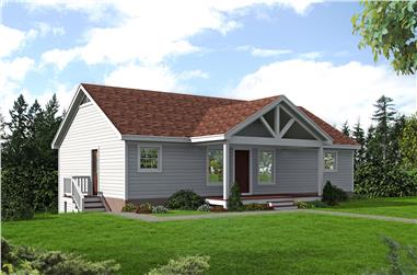 3-Bedroom, 2522 Sq Ft Country House - Plan #196-1035 - Front Exterior