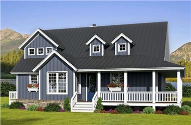 3-Bedroom, 2095 Sq Ft Farmhouse House - Plan #196-1065 - Front Exterior