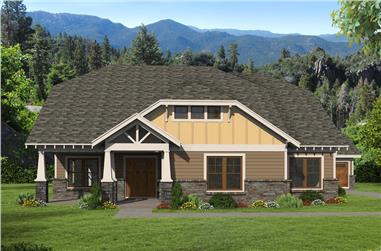 3-Bedroom, 2304 Sq Ft Cottage House - Plan #196-1073 - Front Exterior