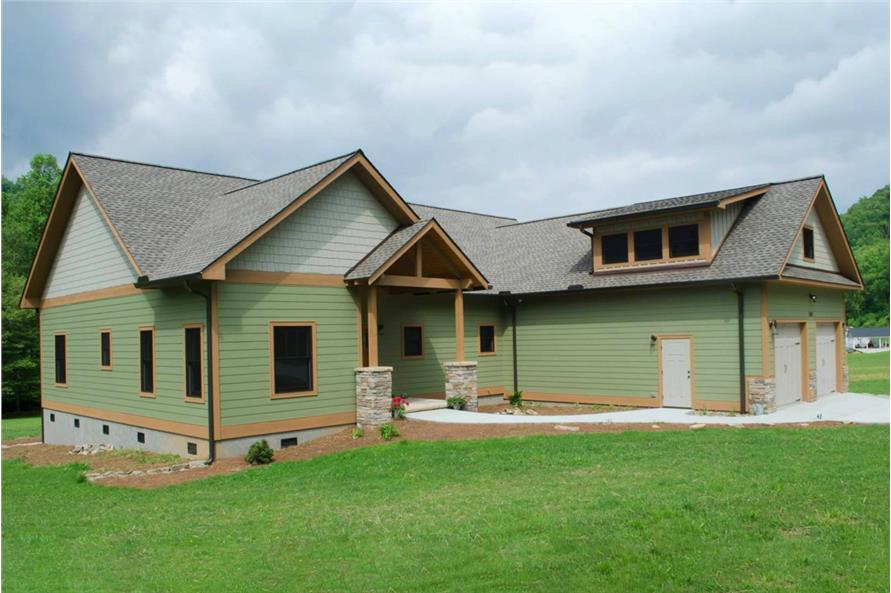 Left Side View of this 3-Bedroom,2235 Sq Ft Plan -2235