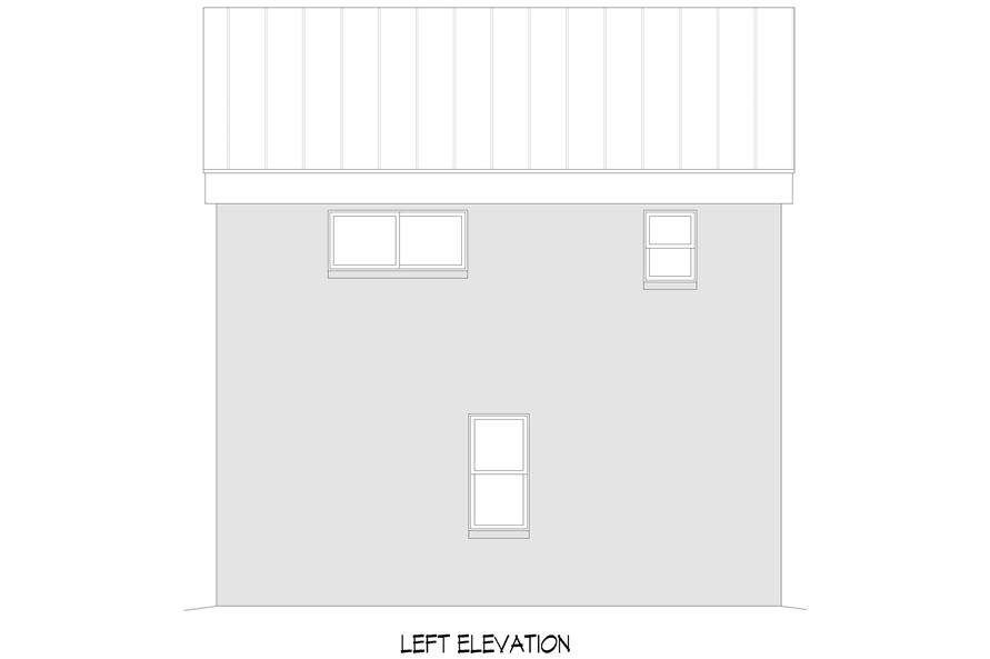 196-1212: Home Plan Left Elevation