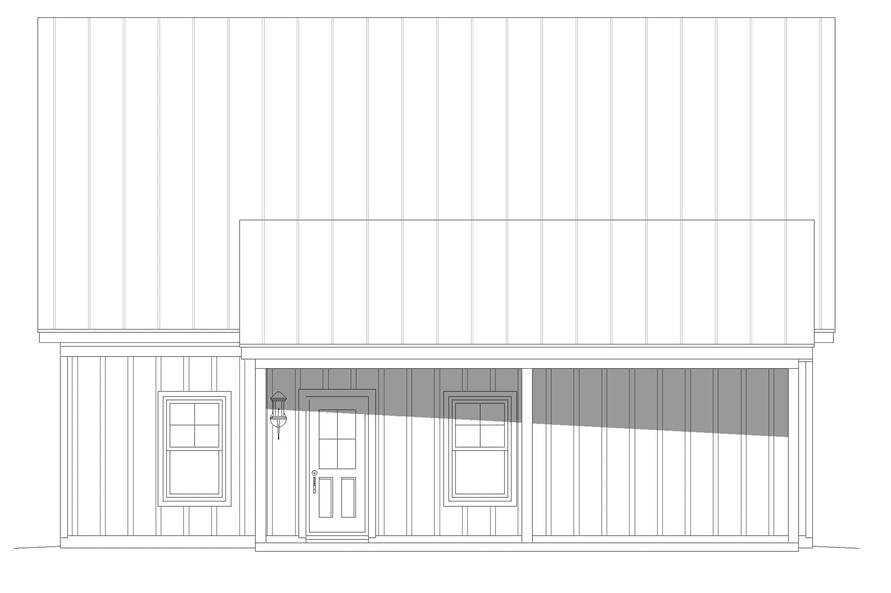 196-1227: Home Plan Front Elevation