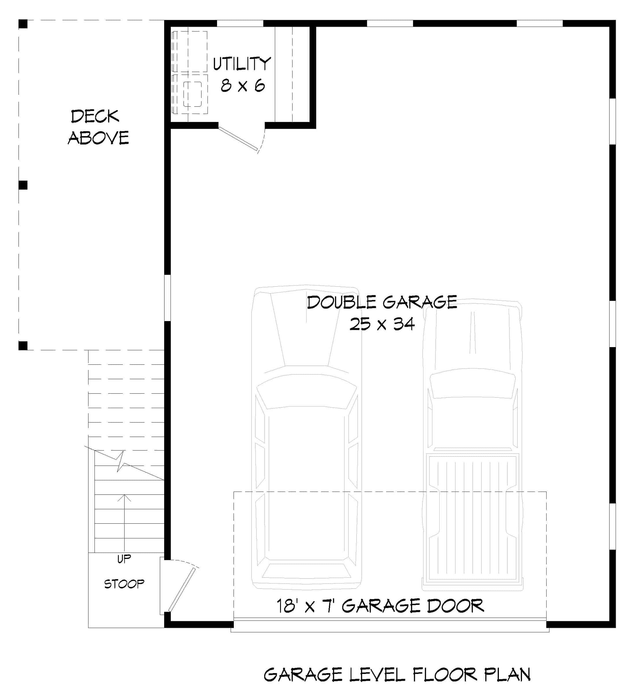 Garage of Farmhouse Plan #196-1229