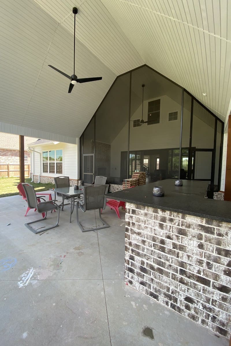 Patio of this 6-Bedroom,5400 Sq Ft Plan -196-1272