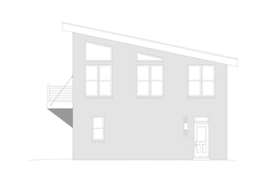 196-1274: Home Plan Right Elevation