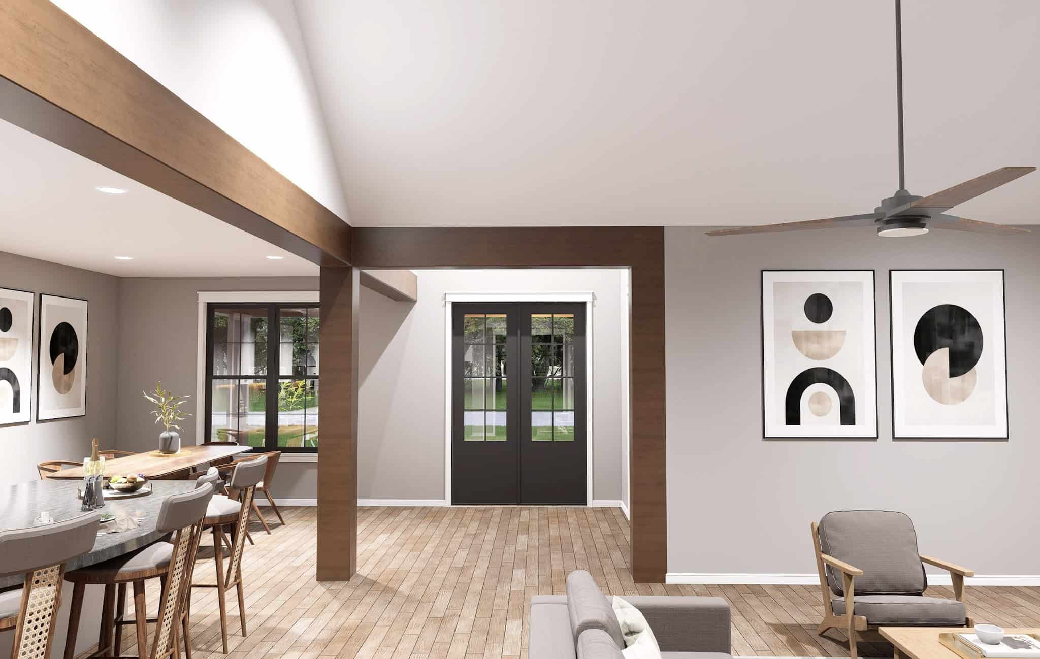 Entry Hall of this 3-Bedroom,2496 Sq Ft Plan -196-1847