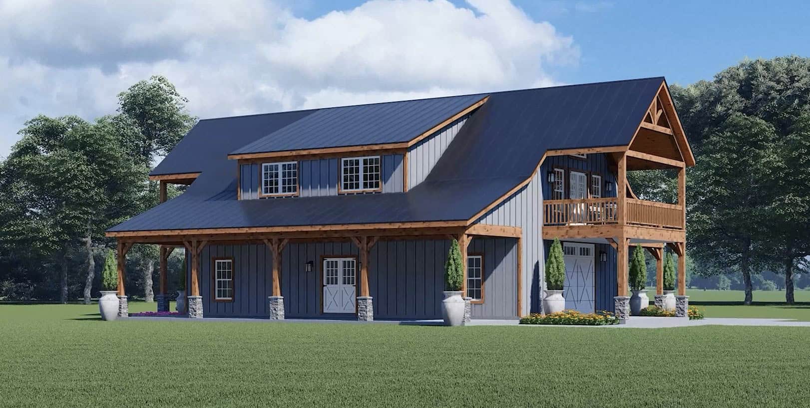 Left Side View of this 3-Bedroom,1647 Sq Ft Plan -196-1849