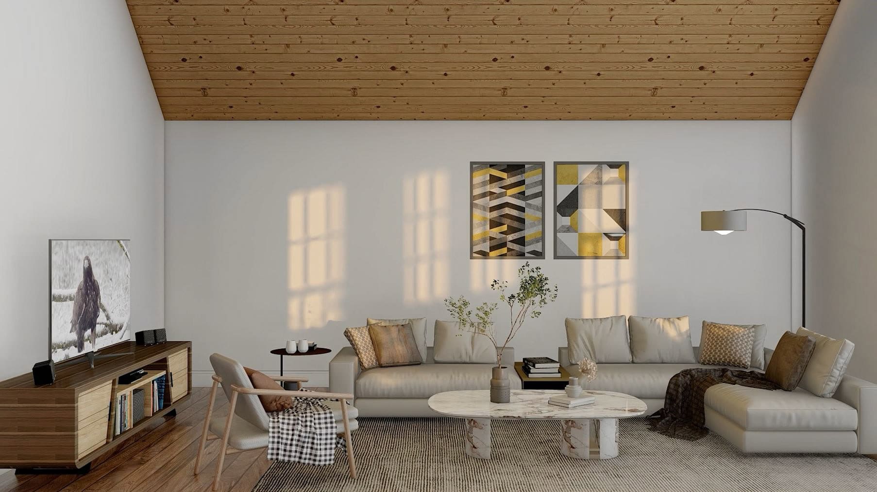 Great Room of this 3-Bedroom,1647 Sq Ft Plan -196-1849