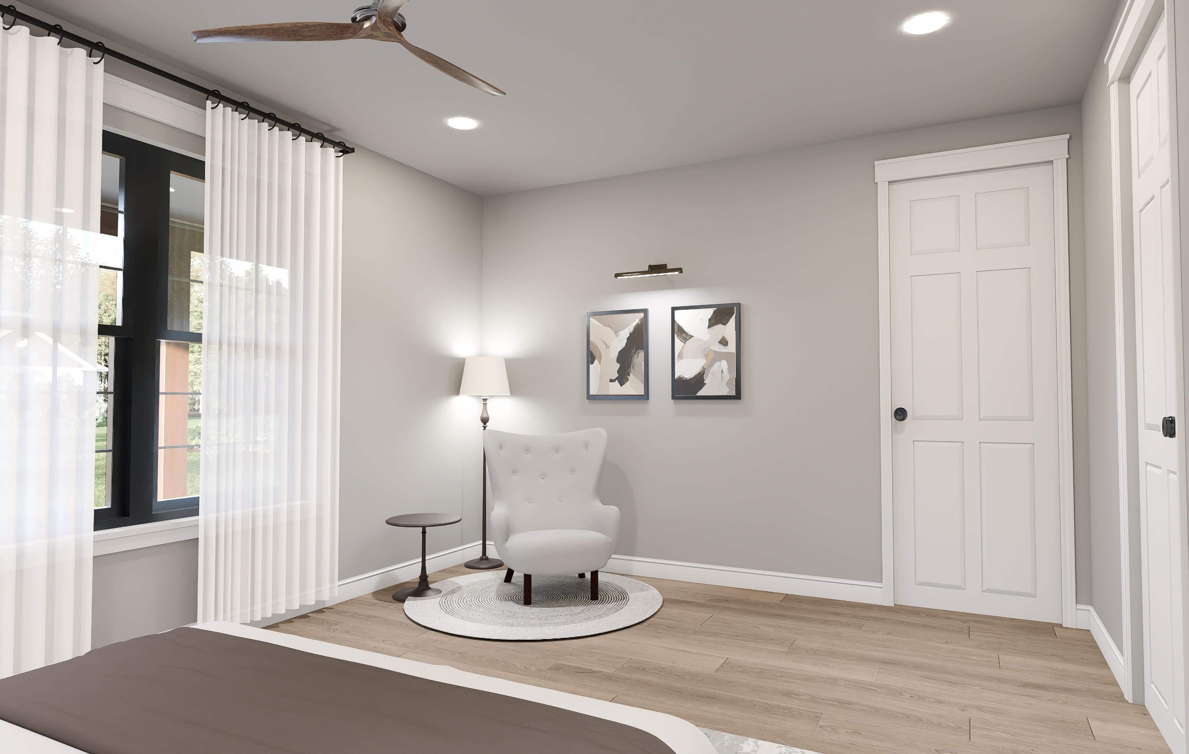 Bedroom of this 3-Bedroom,2863 Sq Ft Plan -196-1858