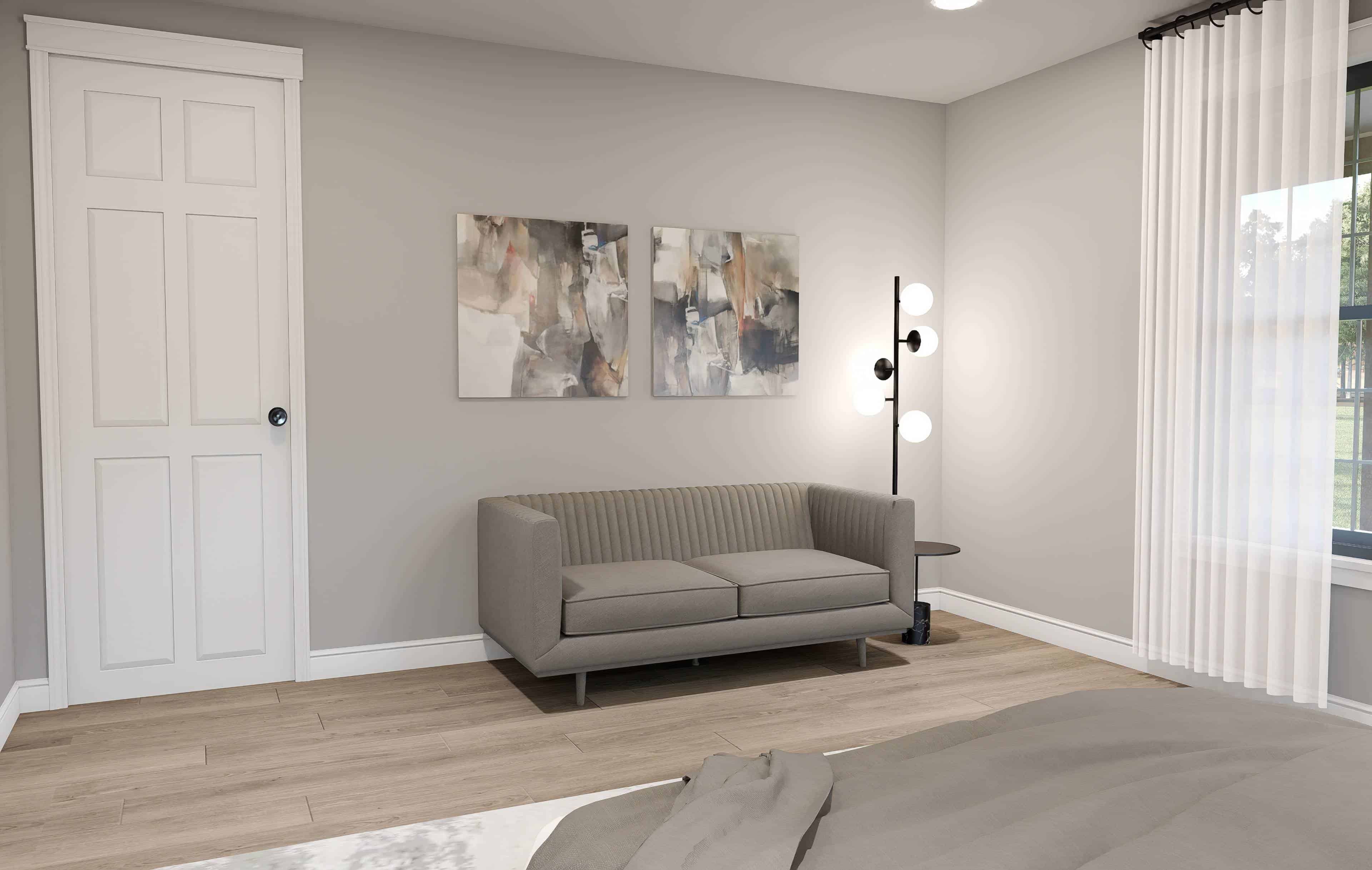 Master Bedroom of this 3-Bedroom,2863 Sq Ft Plan -196-1858