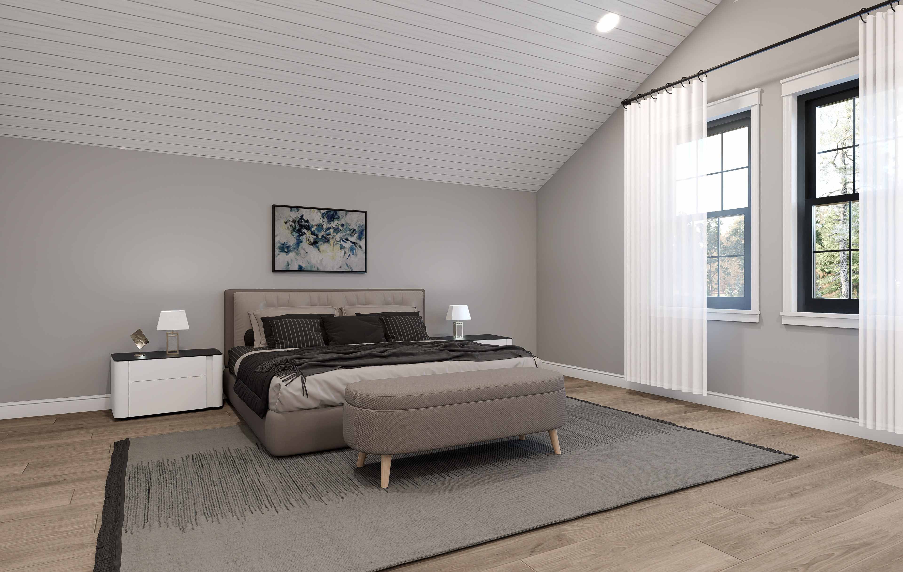 Bedroom of this 3-Bedroom,2863 Sq Ft Plan -196-1858