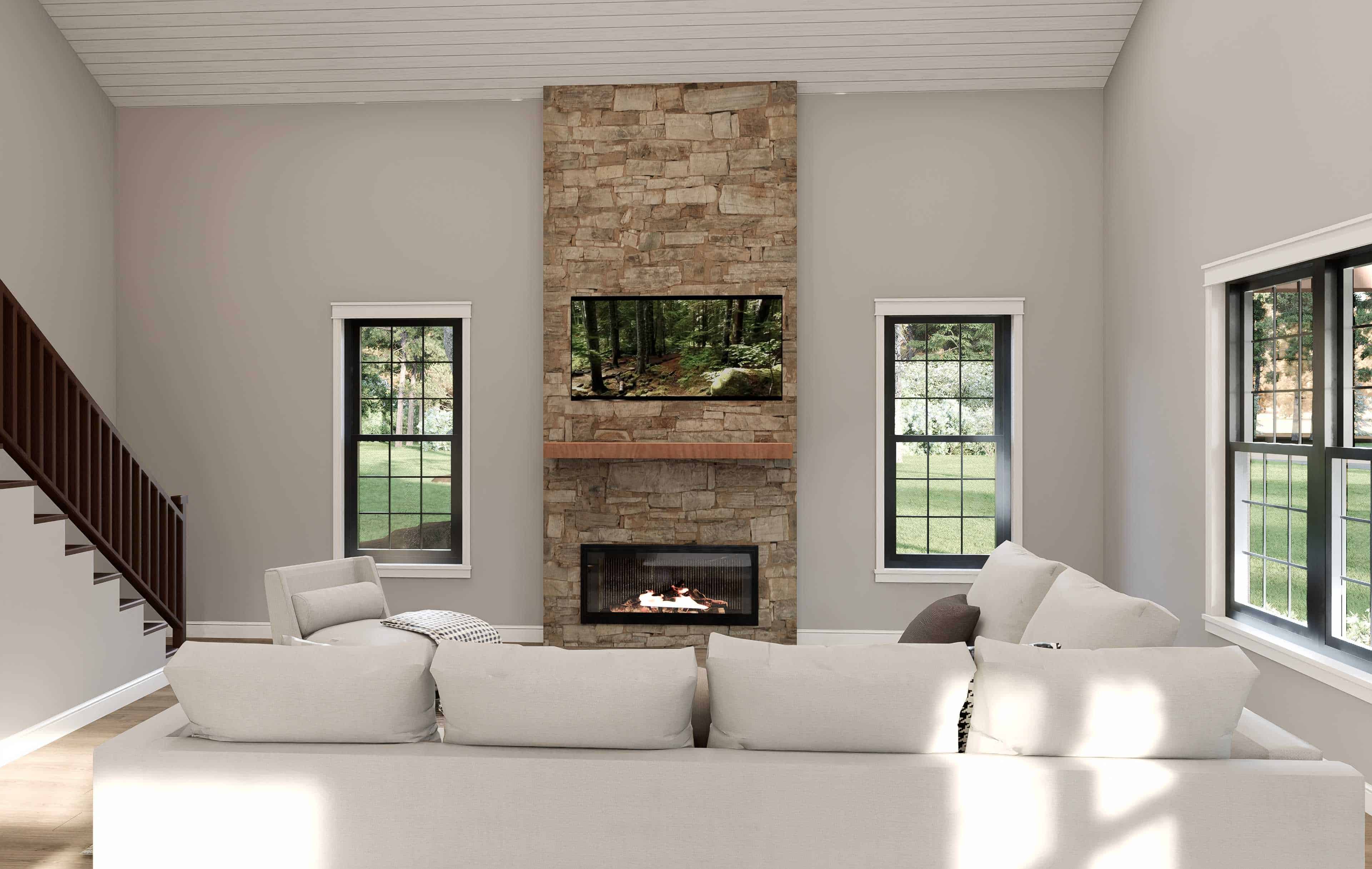 Great Room of this 3-Bedroom,2863 Sq Ft Plan -196-1858