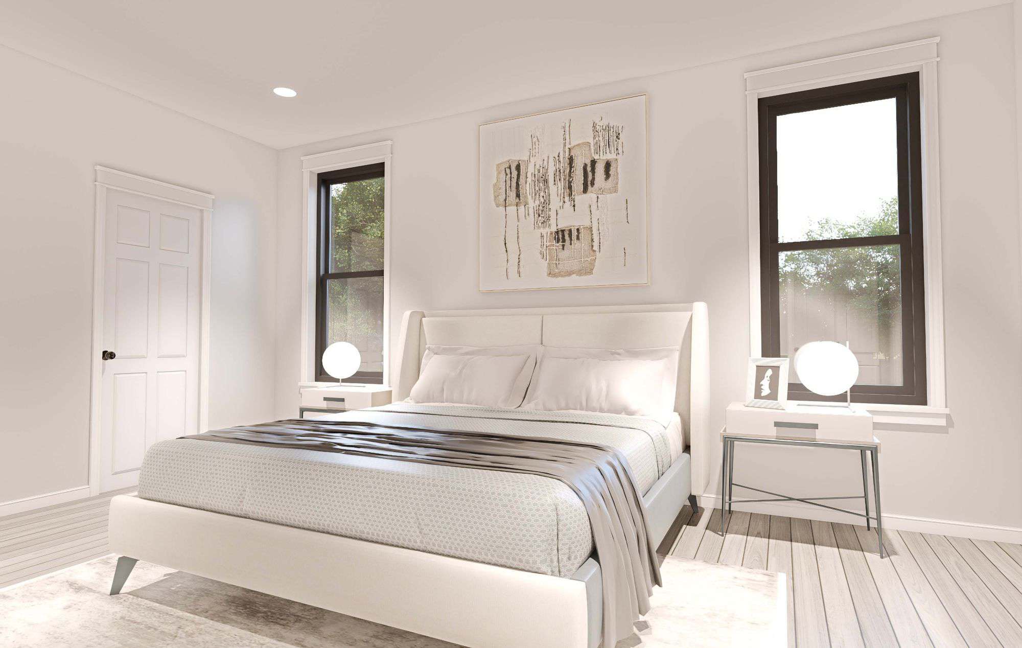 Master Bedroom of this 3-Bedroom,2124 Sq Ft Plan -196-1861