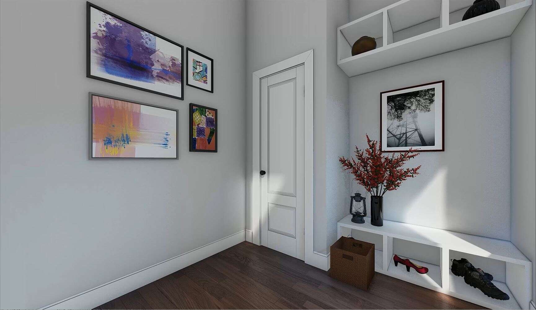 Entry Hall of this 3-Bedroom,2562 Sq Ft Plan -196-1881