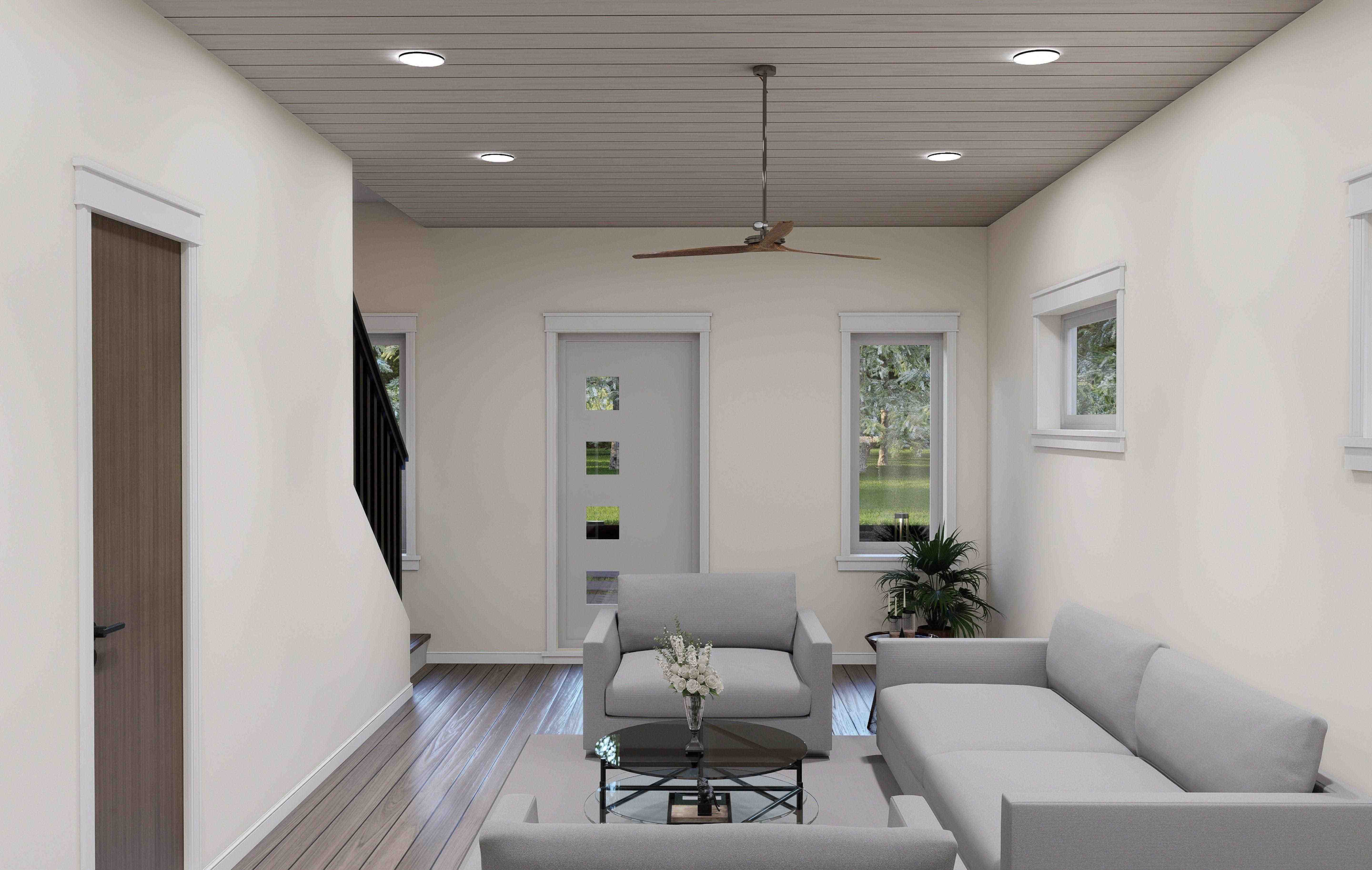 Living Room of this 4-Bedroom,1682 Sq Ft Plan -196-1882