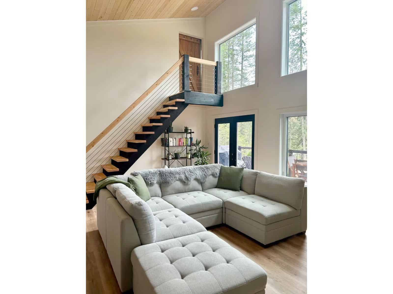 Living Room of this 2-Bedroom,1308 Sq Ft Plan -196-1886