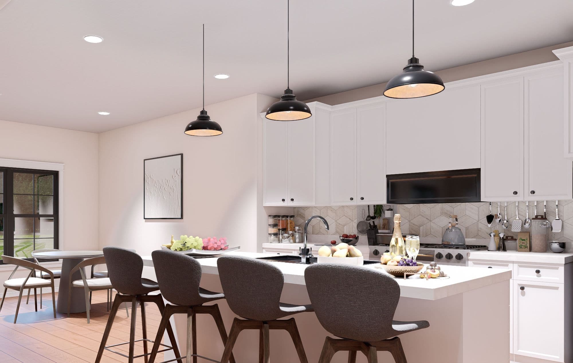 Kitchen: Kitchen Island of this 3-Bedroom,2227 Sq Ft Plan -196-1902