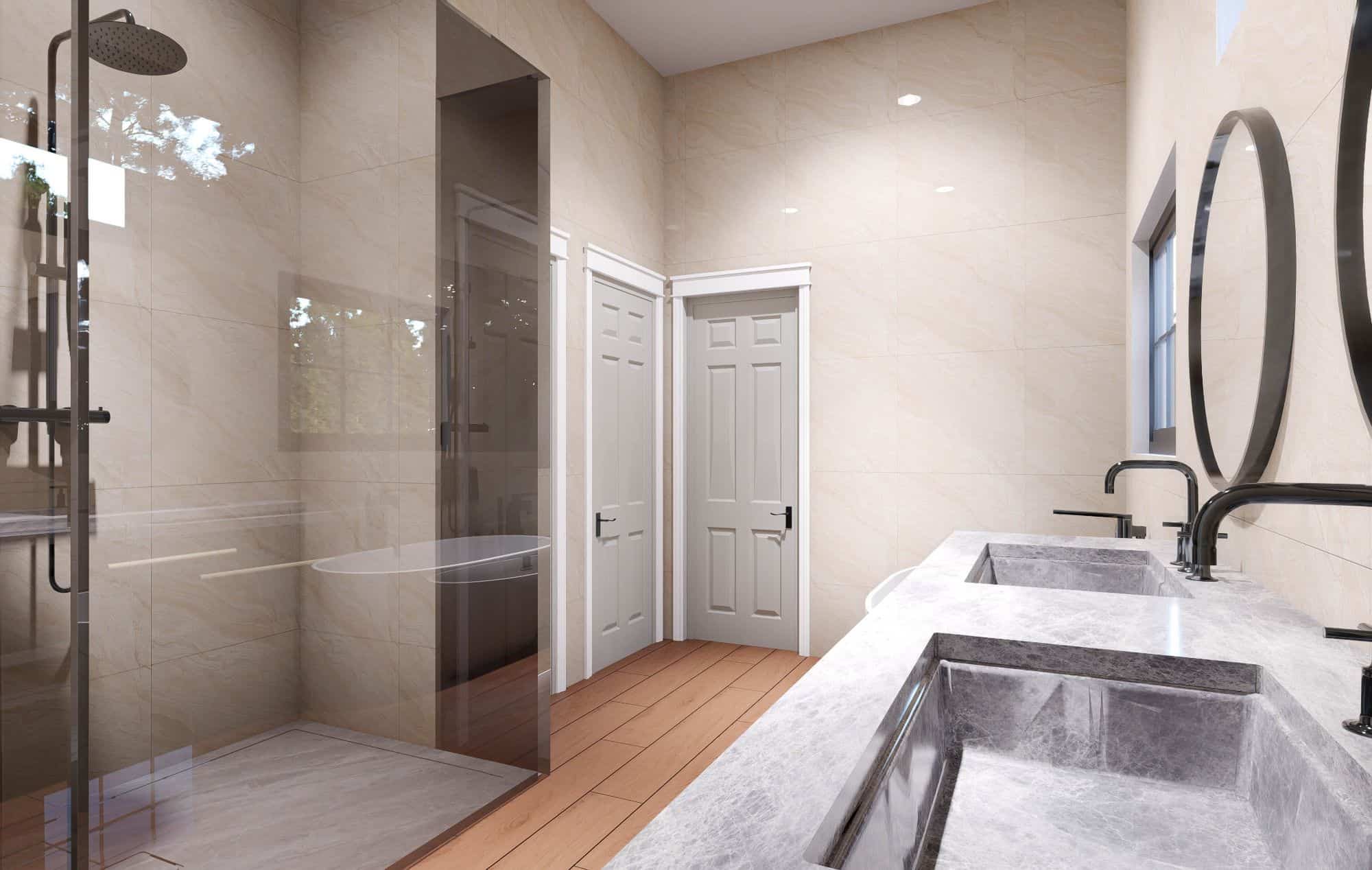 Master Bathroom of this 3-Bedroom,2227 Sq Ft Plan -196-1902