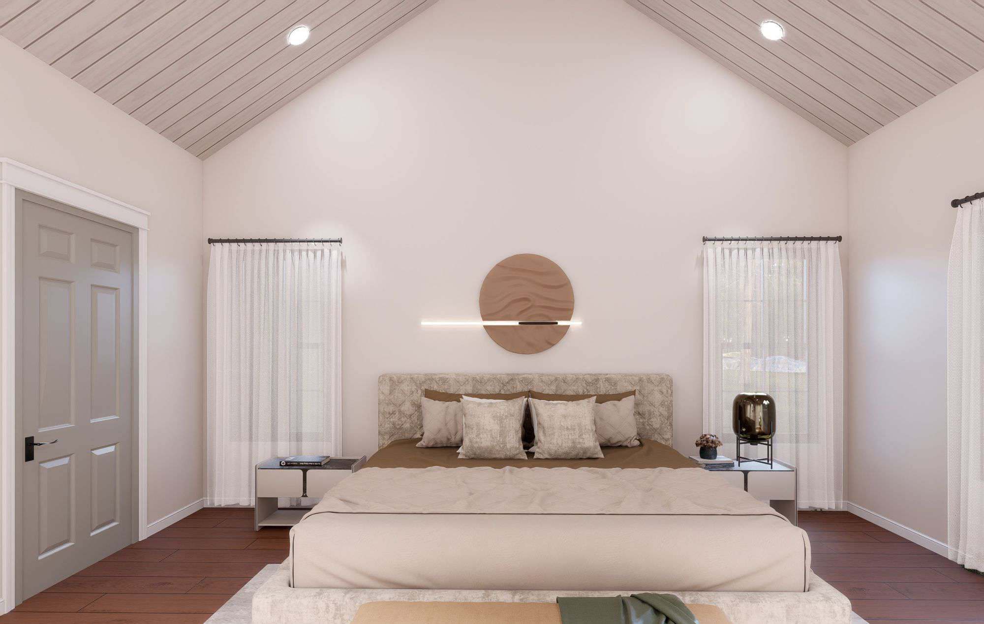 Master Bedroom of this 3-Bedroom,2227 Sq Ft Plan -196-1902