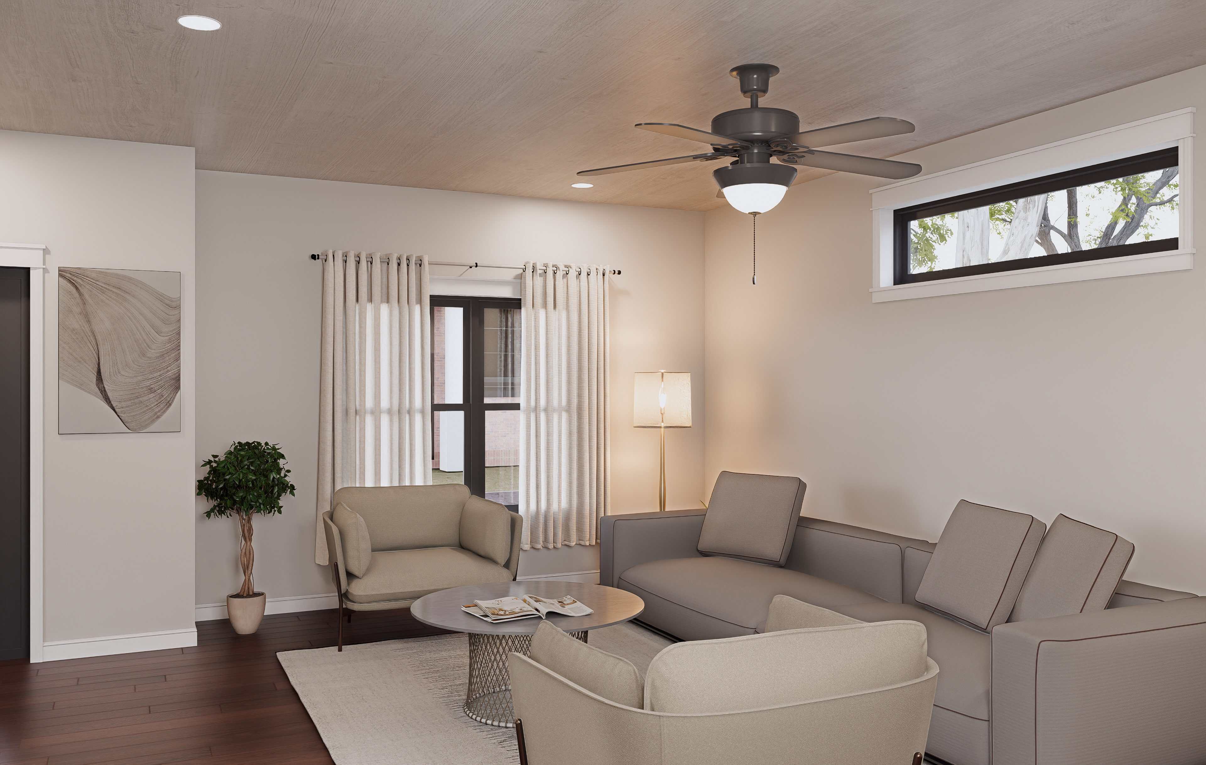 Living Room of this 4-Bedroom,2202 Sq Ft Plan -196-1927