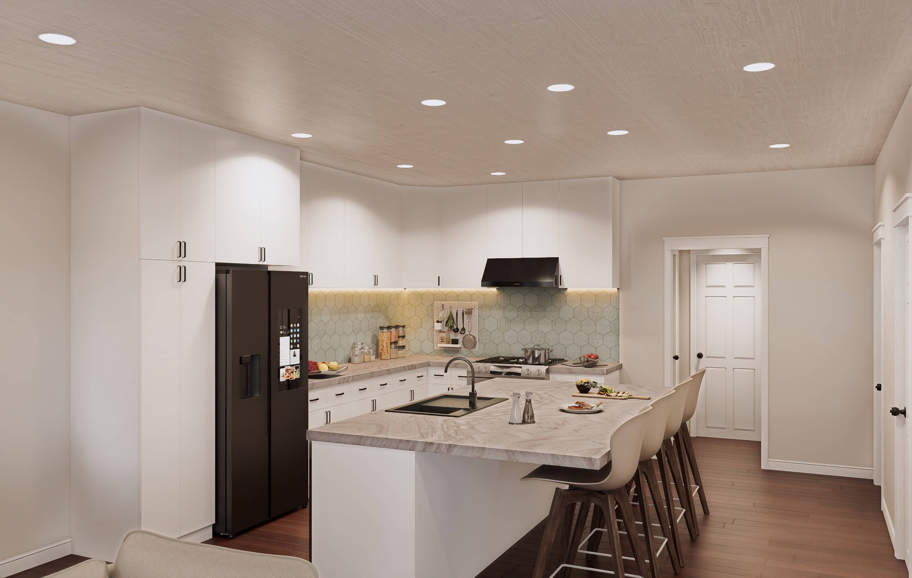 Kitchen: Kitchen Island of this 4-Bedroom,2202 Sq Ft Plan -196-1927