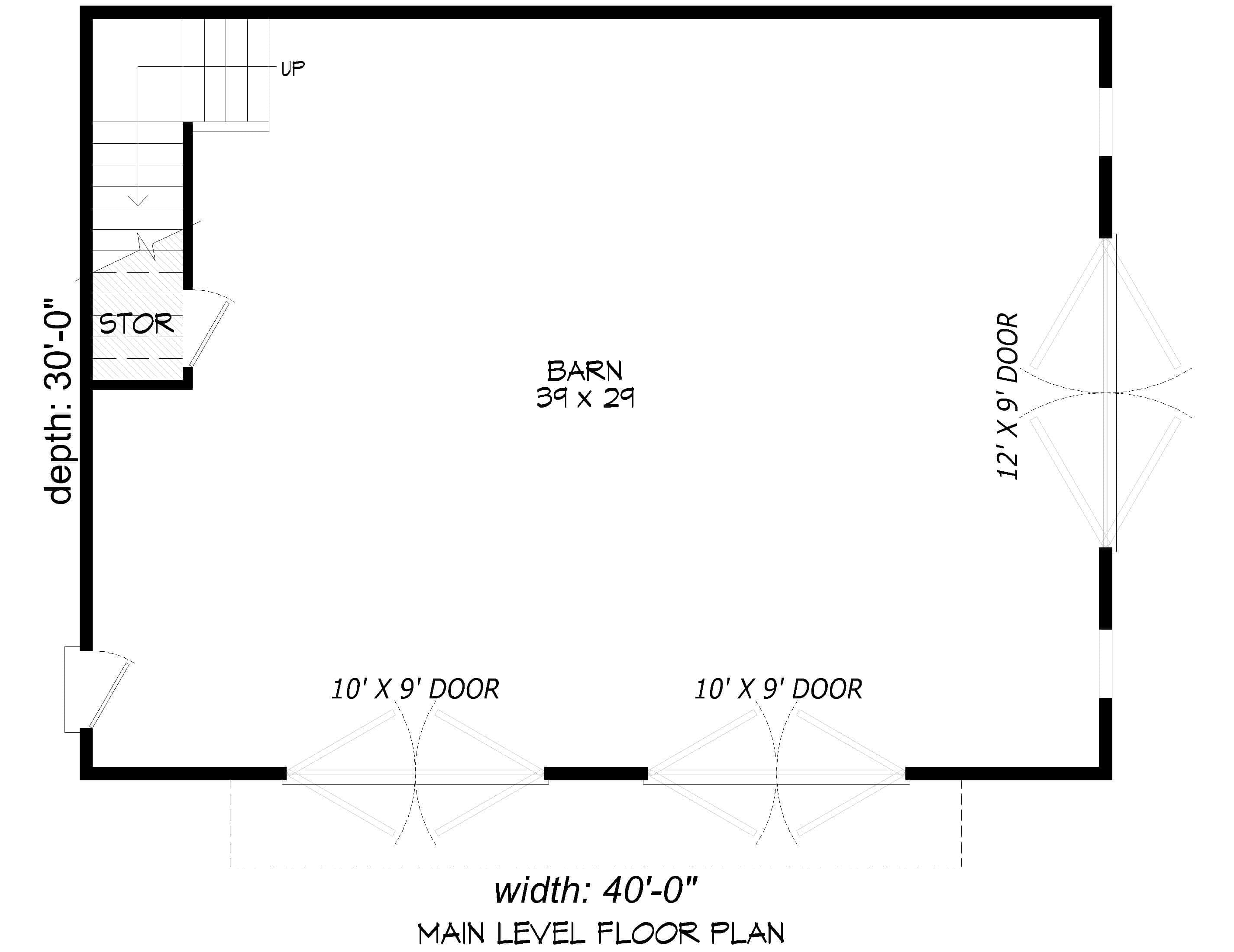 Garage of Garage Plan #196-1936