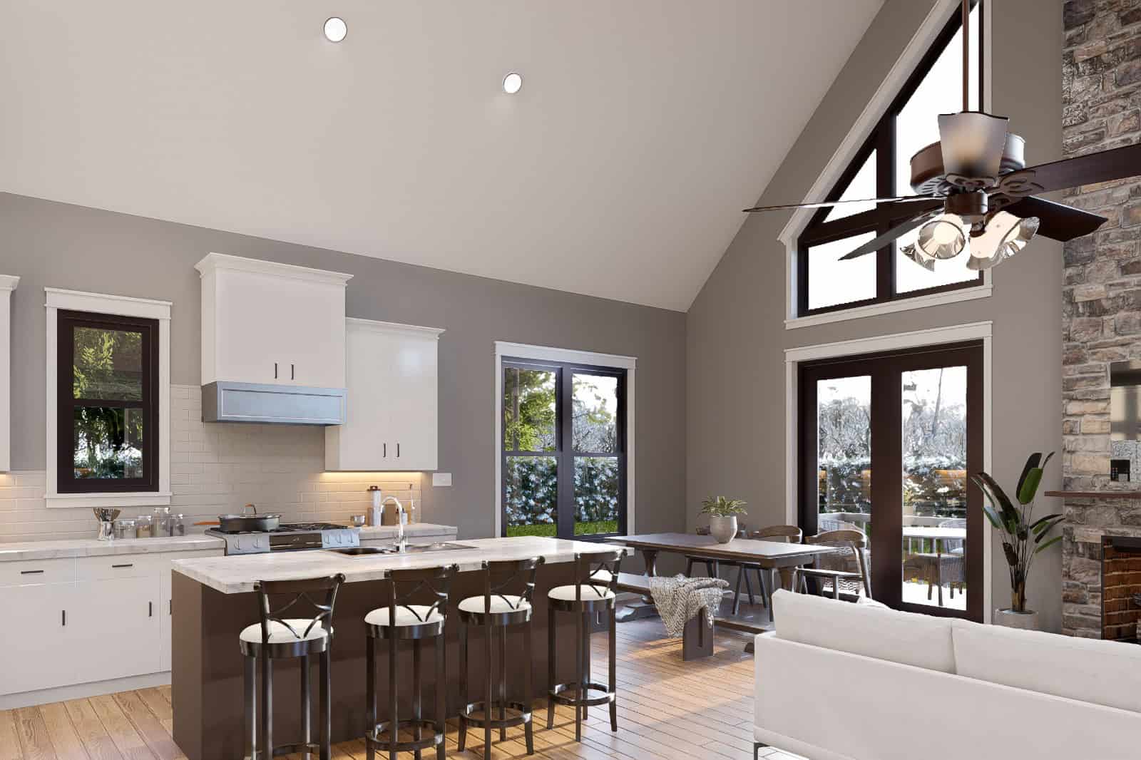 Dining Room of this 2-Bedroom,1765 Sq Ft Plan -196-1941