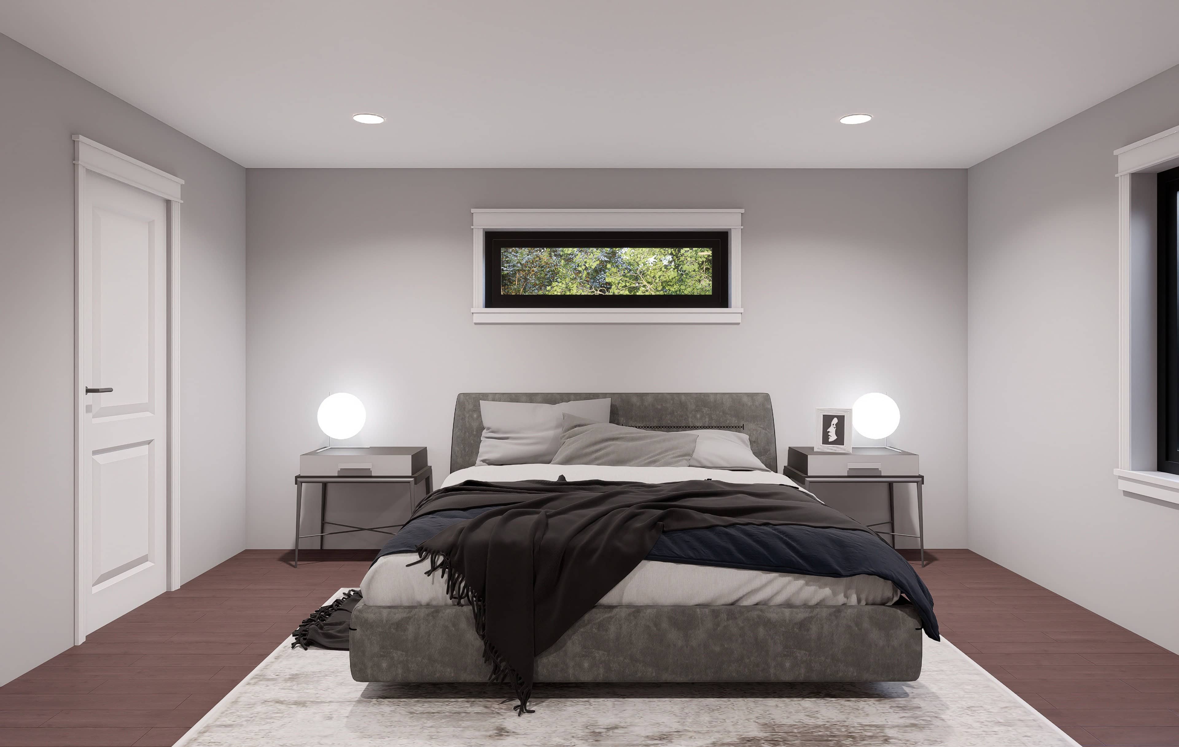 Master Bedroom of this 2-Bedroom,1491 Sq Ft Plan -196-1945